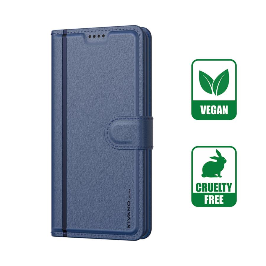 Leather Wallet Case for Xiaomi Redmi 9 Prime ?Stylish Flip Folio Cover with Card Holder, Stand, Ideal for Both Men and Women-KIVANO LUXE - Aibex